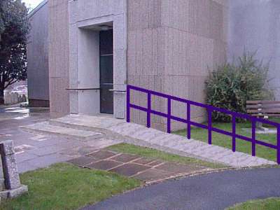 Wheelchair ramp