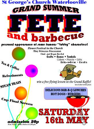 Summer Fete 1998 Poster