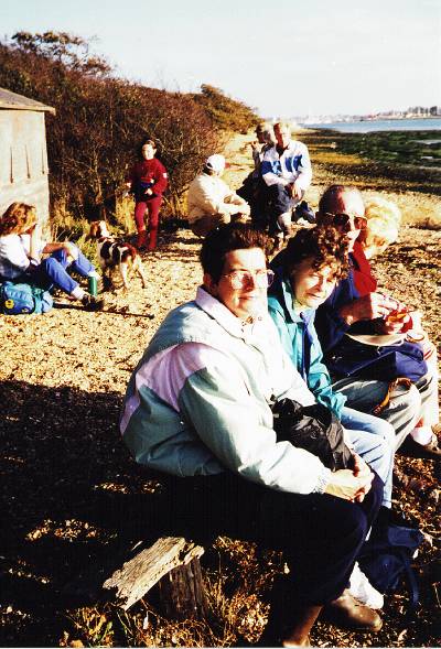 Ramblers taking a rest