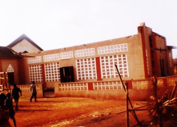 St Mary's Axim, roof damage