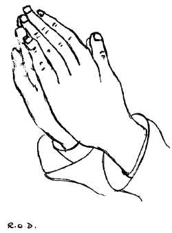 hands in prayer