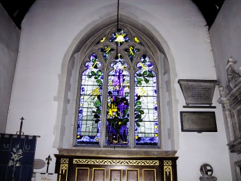 Reyntiens window in the Lady Chapel