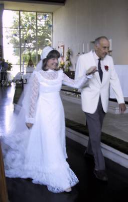 Wedding gown parade