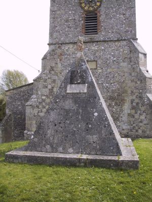 Pyramid tomb