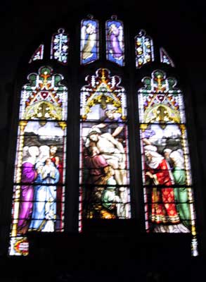 Stained glass window