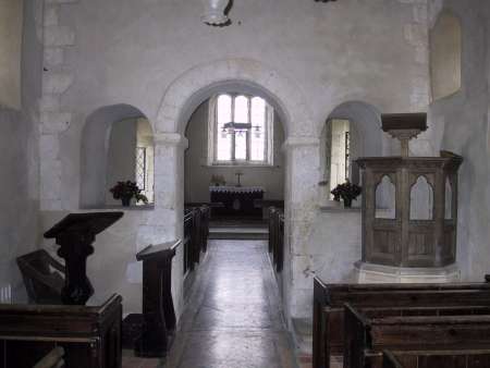 Inside St Mary's