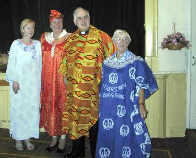 Vestments and costume given by St Mary Axim