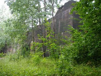 One of the large bunkers